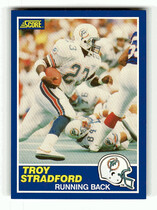 1989 Score Base Set #23 Troy Stradford