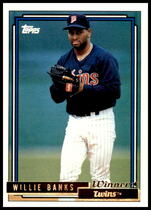 1992 Topps Gold Winners #747 Willie Banks