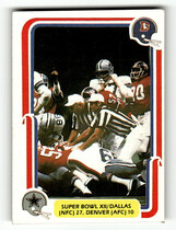 1980 Fleer Team Action #68 Super Bowl XII