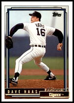 1992 Topps Gold Winners #665 Dave Haas