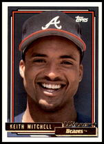1992 Topps Gold Winners #542 Keith Mitchell
