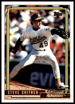 1992 Topps Gold Winners #379 Steve Chitren