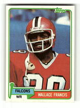1981 Topps Base Set #51 Wallace Francis