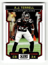 2023 Score Base Set #42 A.J. Terrell
