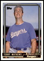 1992 Topps Gold Winners #131 Terry Mathews