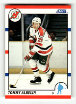 1990 Score Base Set #378 Tommy Albelin