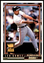 1992 Topps Gold Winners #84 Leo Gomez