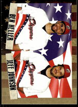 2016 Choice Columbus Clippers Military Appreciation #34 Ben Heller|Jeff Johnson