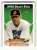 1993 Topps Base Set #787 Mike Matthews