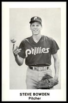 1985 Team Issue Bend Phillies Pacific #NNO Steve Bowden