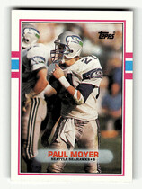 1989 Topps Base Set #187 Paul Moyer