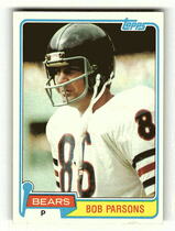 1981 Topps Base Set #237 Bob Parsons