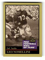 1991 ENOR Pro Football HOF #109 Leo Nomellini