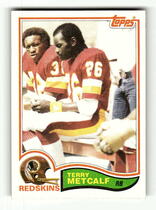 1982 Topps Base Set #514 Terry Metcalf