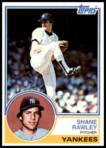 1983 Topps Base Set #592 Shane Rawley