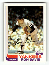 1982 Topps Base Set #635 Ron Davis