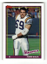 1991 Topps Base Set #376 Todd Kalis
