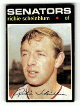 1971 Topps Base Set #326 Richie Scheinblum