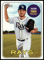 2018 Topps Heritage #342 Jacob Faria