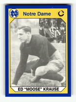 1990 Collegiate Collection Notre Dame 200 #105 Ed Moose Krause