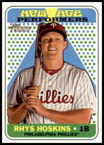 2018 Topps Heritage New Age Performers #NAP-22 Rhys Hoskins