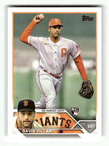 2023 Topps Base Set #277 David Villar