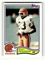 1982 Topps Base Set #63 Ricky Feacher