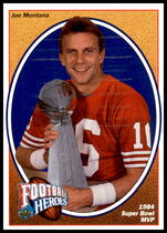 1991 Upper Deck Joe Montana Heroes #3 Joe Montana