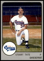 1988 ProCards Shreveport Captains #1295 Stuart Tate