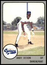 1988 ProCards Shreveport Captains #1287 Andy Dixon