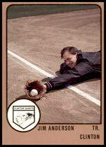 1988 ProCards Clinton Giants #703 Jim Anderson