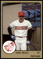 1988 ProCards Portland Beavers #643 John Moses