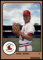 1988 ProCards Savannah Cardinals #339 Mark Behny