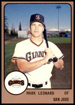 1988 ProCards San Jose Giants #134 Mark Leonard