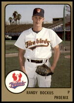 1988 ProCards Phoenix Firebirds #55 Randy Bockus