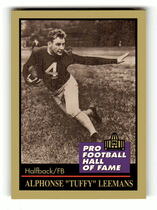 1991 ENOR Pro Football HOF #87 Tuffy Leemans