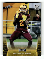 2020 Leaf Draft Gold #20 Brandon Aiyuk