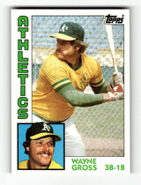 1984 Topps Base Set #741 Wayne Gross