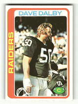 1978 Topps Base Set #128 Dave Dalby