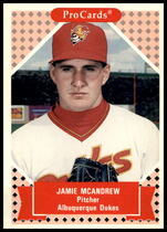 1991 ProCards Tomorrows Heroes #242 Jamie McAndrew