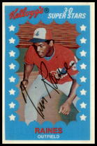 1982 Kelloggs Base Set #53 Tim Raines