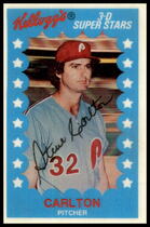 1982 Kelloggs Base Set #27 Steve Carlton