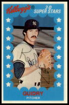1982 Kelloggs Base Set #26 Ron Guidry