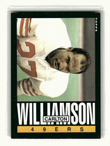 1985 Topps Base Set #165 Carlton Williamson