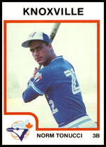 1987 ProCards Knoxville Blue Jays #1518 Norm Tonucci