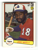 1982 Donruss Base Set #621 Jerry White