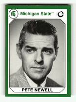 1990 Collegiate Collection Michigan State 200 #161 Pete Newell