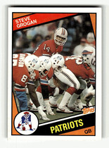 1984 Topps Base Set #136 Steve Grogan