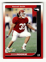 2002 Score Base Set #326 Raonall Smith