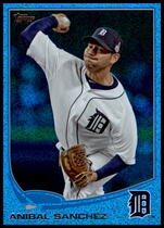 2013 Topps Blue Wal-Mart Exclusive Series 2 #602 Anibal Sanchez